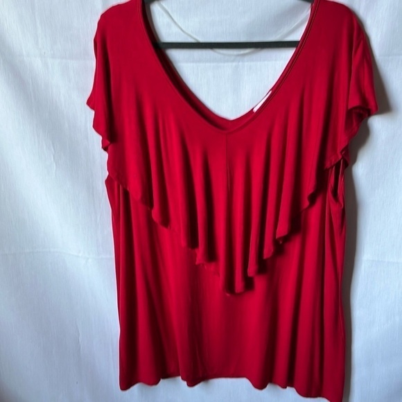 Dante Milan Red Sleeveless Top - Picture 1 of 8